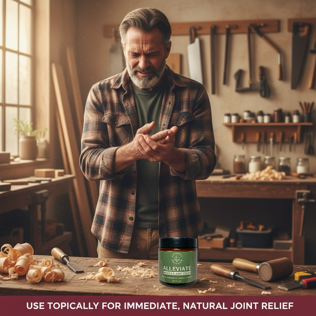 ALLEVIATE MUSCLE & JOINT RELIEF Cream | DMSO Powered Relief